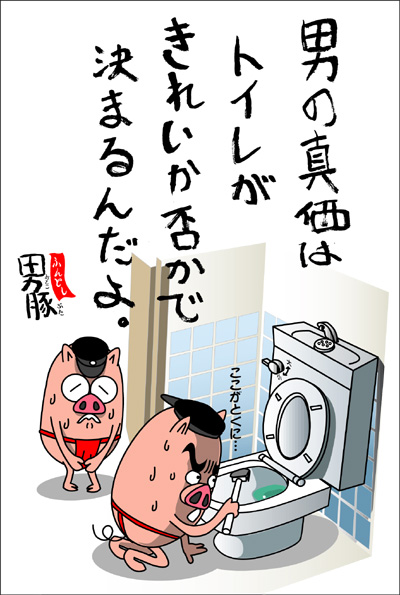 トイレの神様 みなさんは 掃除してますか